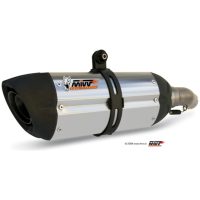 SUONO Stainless/Carbon End Cap Slip-On BMW K1200 R/S/GT Mivv