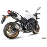 SUONO Stainless/Carbon End Cap Slip-On Yamaha FZ8 Fazer 800 Mivv