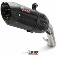 SUONO Steel Black Double Slip-On Kawasaki Z1000 Mivv