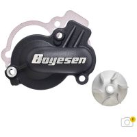 SuperCooler Water Pump Cover + Impeller Kit - Black BOYESEN