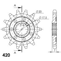 Supersprox Front Sprocket 560-14.2