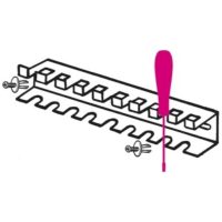 Supports for Screwdrivers made rom sheet metal BETA