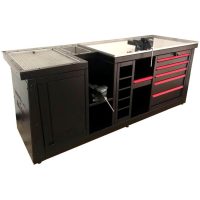 Suspension Repair Workbench - 230x80x90cm Bike-Lift