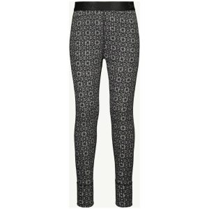 SVALA Merino Design Kids layer set Jacquard black/white, 140