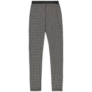 SVALA Merino Design Pants Jacquard black/white, 2XL