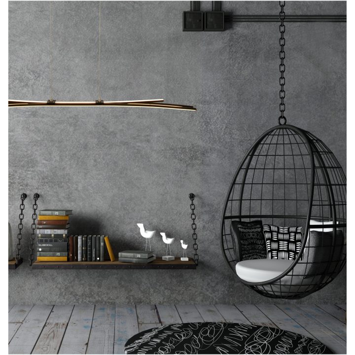 Svala Taklampa, Svart ANETA HOME Svart – bild 4