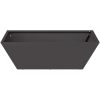 Svart Plastkruka Set vidaXL 50 x 50 x 15 cm – miniatyr 6