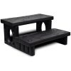 Svarta Spa Steg vidaXL – miniatyr 1