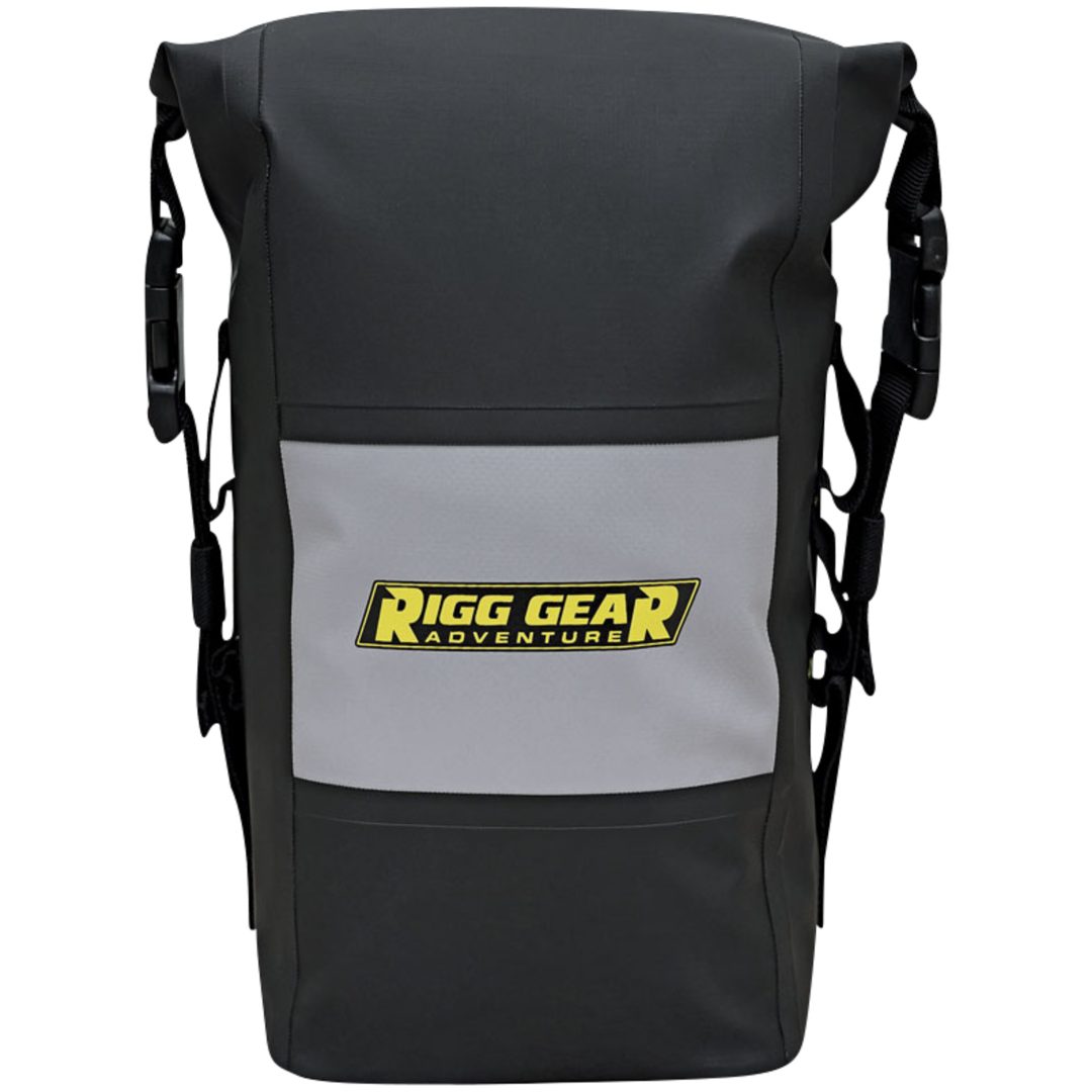 Svart/grå Vattentät Tail Bag Hurricane Riggpak NELSON-RIGG Bakväska – bild 4