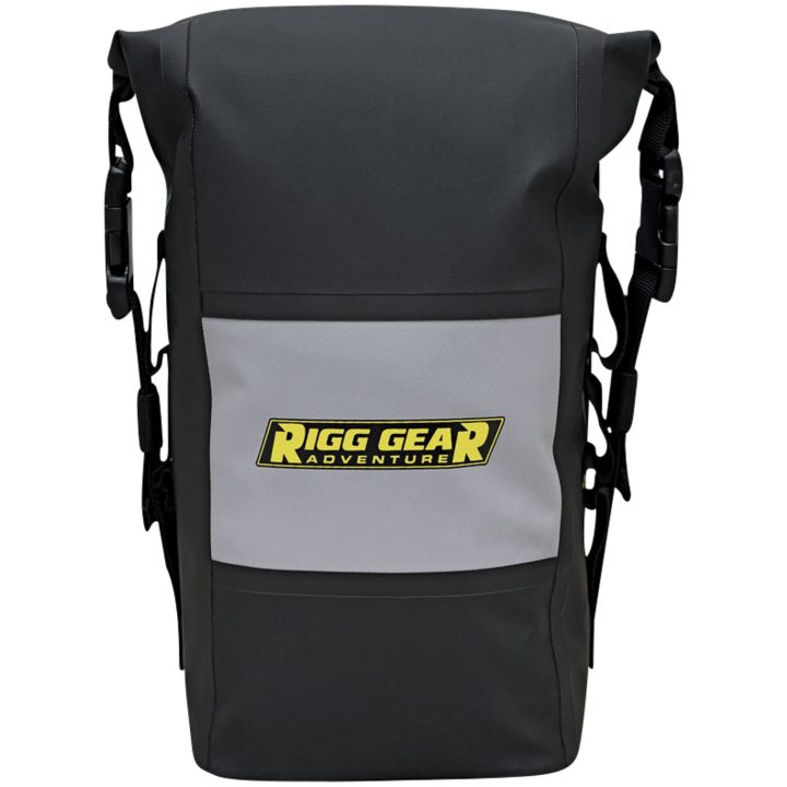 Svart/grå Vattentät Tail Bag Hurricane Riggpak NELSON-RIGG Bakväska – bild 4
