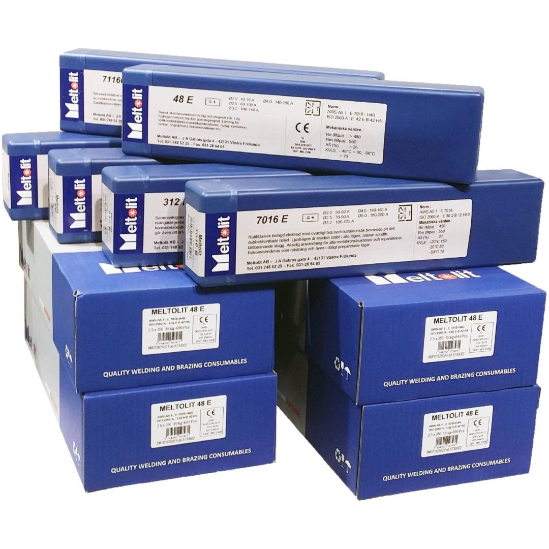 Svetselektrod Olegerat 48 Meltolit ELEKTROD 48E 2,0x300MM 1,5KG