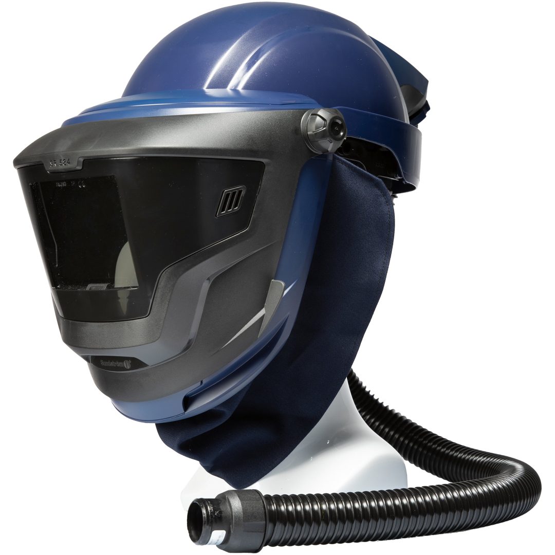 Svetsmask SR 584/SR 580 Fläktassisterat Blå Sundström