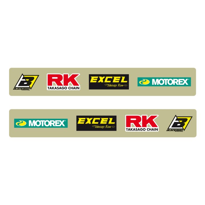 Svingarmsdekal Blackbird Racing Dekalkit – bild 3