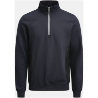 Sweatshirt 1/2-zip 5401 Practical Marin/Svart Jobman