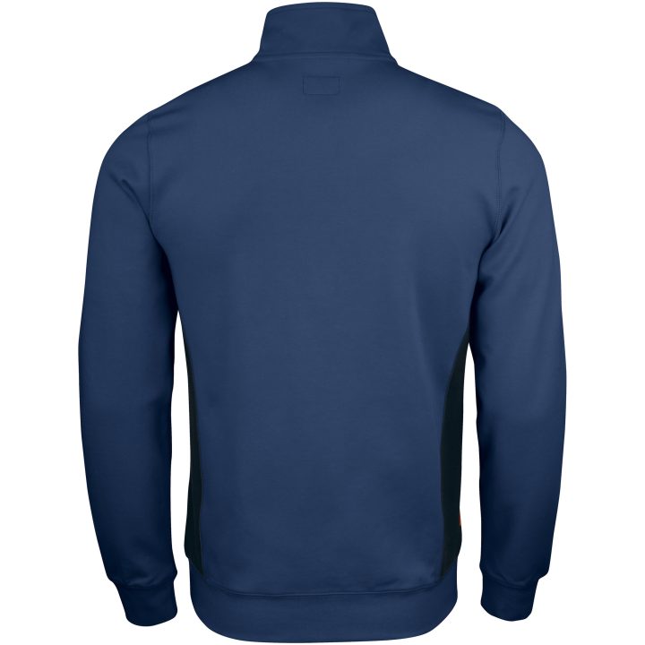 Sweatshirt 1/2-zip 5401 Practical Marin/Svart Jobman XXXL – bild 3