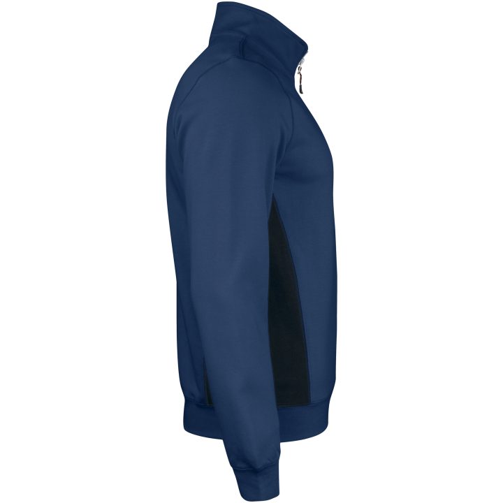 Sweatshirt 1/2-zip 5401 Practical Marin/Svart Jobman XXXL – bild 4