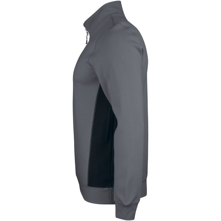 Sweatshirt 1/2-zip 5401 Practical Mörkgrå/Svart Jobman XXXL – bild 2