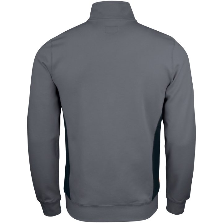 Sweatshirt 1/2-zip 5401 Practical Mörkgrå/Svart Jobman XXXL – bild 3