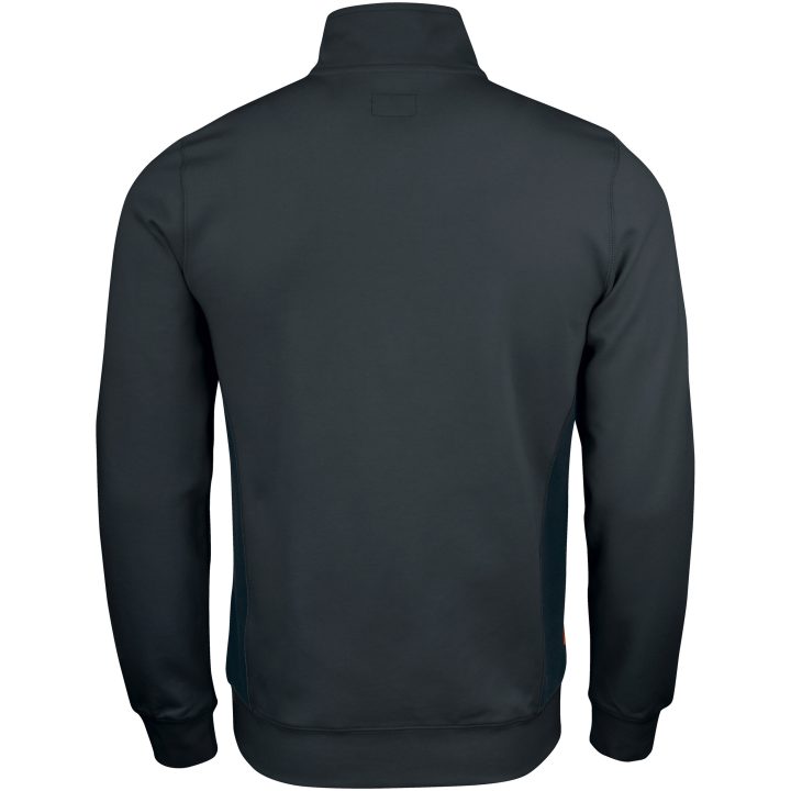 Sweatshirt 1/2-zip 5401 Practical Svart Jobman XXXL – bild 3