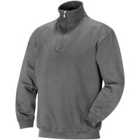 Sweatshirt 1/2-zip 5500 Functional Grafitgrå Jobman