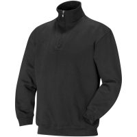 Sweatshirt 1/2-zip 5500 Functional Svart Jobman