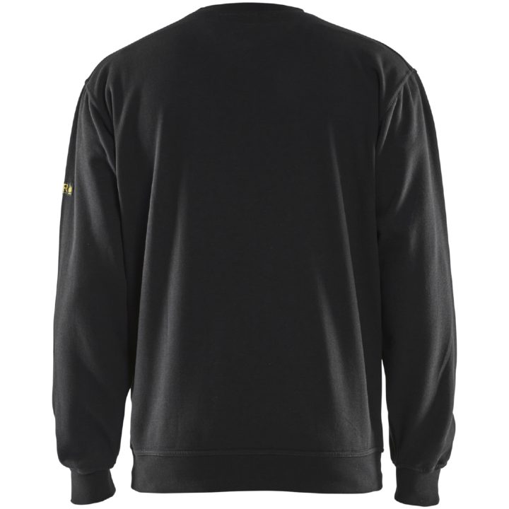 Sweatshirt 30741762 Svart BLÅKLÄDER SWEATSHIRT 30741762 SVART XS – bild 2