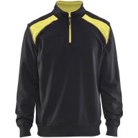 Sweatshirt 33531158 Svart / Gul BLÅKLÄDER