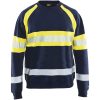 Sweatshirt 33591158 Marin / Hivisgul BLÅKLÄDER SWEATSHIRT 33591158 MAR/GU XS – miniatyr 1