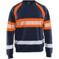Sweatshirt 33591158 Marin / Hivisorange BLÅKLÄDER