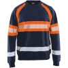 Sweatshirt 33591158 Marin / Hivisorange BLÅKLÄDER SWEATSHIRT 33591158 MAR/OR XS – miniatyr 1
