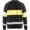 Sweatshirt 33591158 Svart / Hivisgul BLÅKLÄDER SWEATSHIRT 33591158 SVA/GUL4XL – miniatyr 2