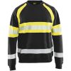 Sweatshirt 33591158 Svart / Hivisgul BLÅKLÄDER SWEATSHIRT 33591158 SVA/GUL4XL – miniatyr 1