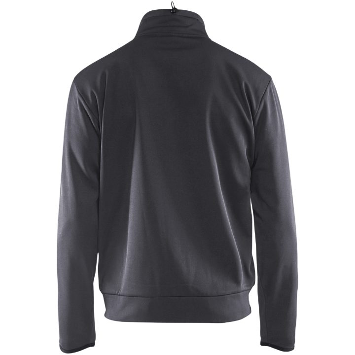 Sweatshirt 33622526 Grå / Svart BLÅKLÄDER TRÖJA 33622526 MELLANGRÅ/S XS – bild 2