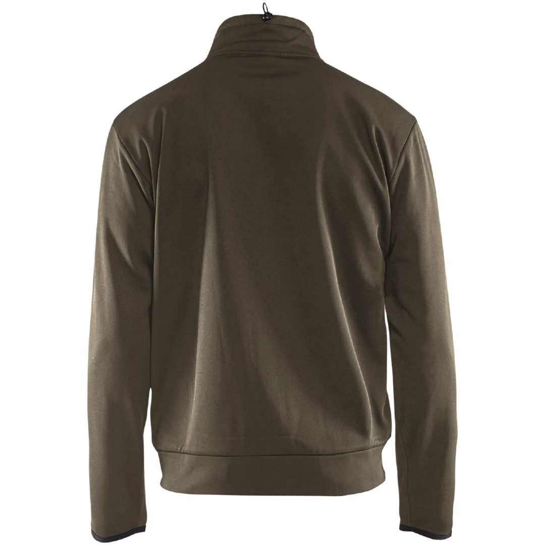 Sweatshirt 33622526 Grön / Svart BLÅKLÄDER TRÖJA 33622526 OLIV/SVART XS – bild 2