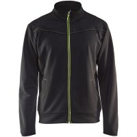 Sweatshirt 33622526 Svart / Gul BLÅKLÄDER