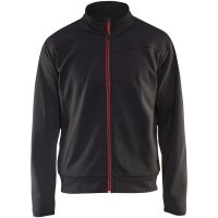 Sweatshirt 33622526 Svart / Röd BLÅKLÄDER