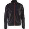 Sweatshirt 33622526 Svart / Röd BLÅKLÄDER TRÖJA 33622526 SVART/RÖD XS – miniatyr 1