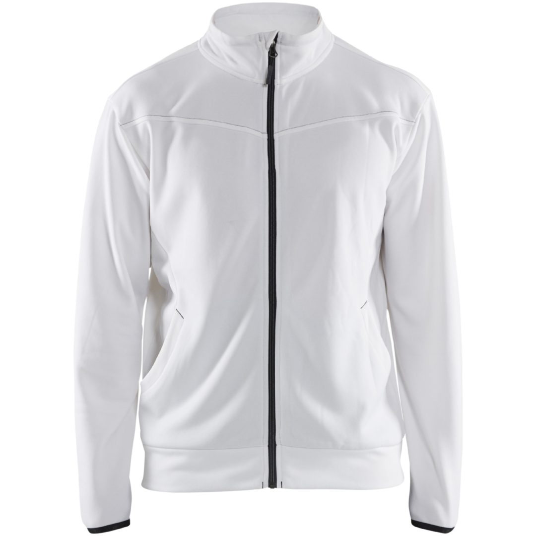 Sweatshirt 33622526 Vit / Grå BLÅKLÄDER TRÖJA 33622526 VIT/MÖRKGRÅ XS