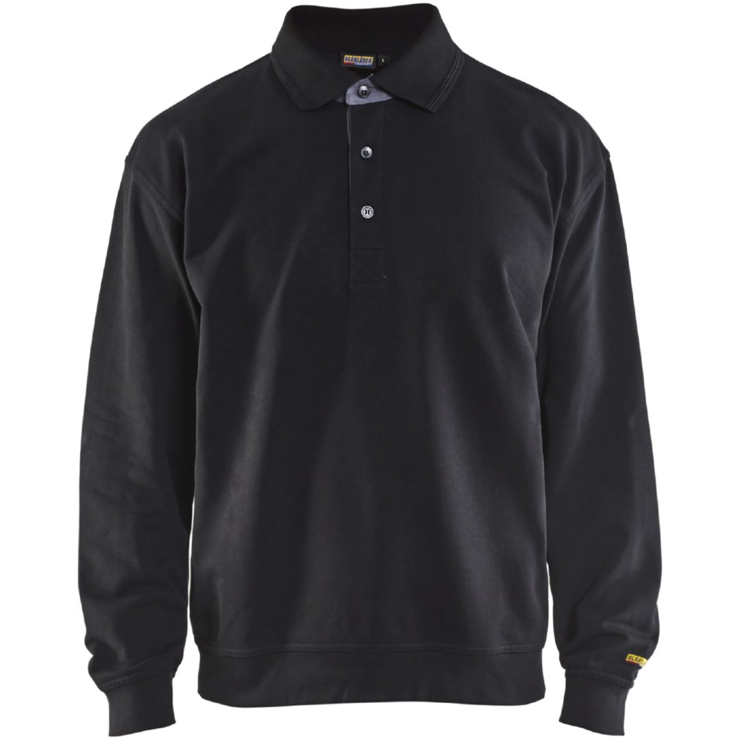 Sweatshirt 33701158 Svart BLÅKLÄDER SWEATSHIRT 33701158 SVART XXL