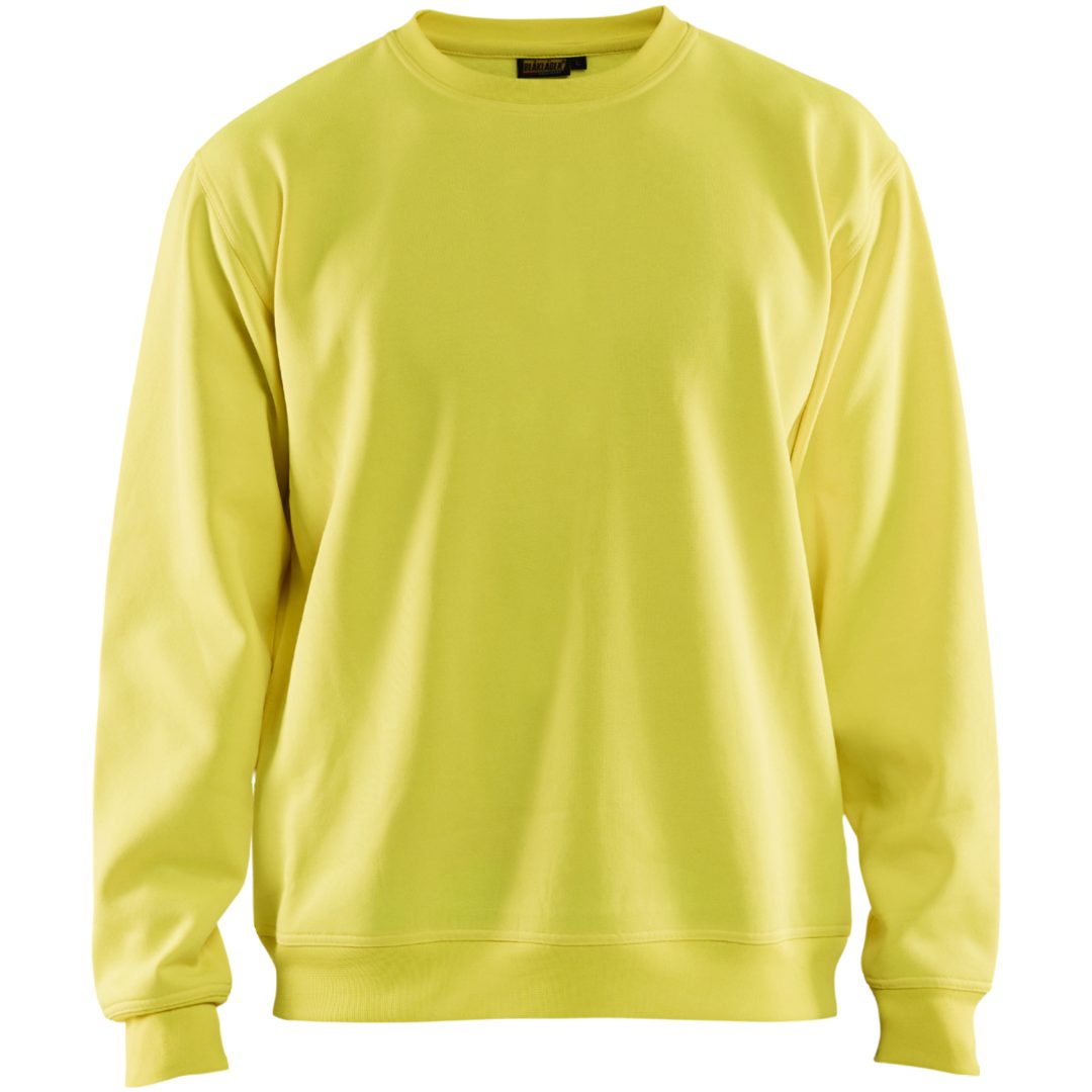 Sweatshirt 34011074 Hivisgul BLÅKLÄDER SWEATSHIRT 34011074 GUL XS