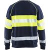 Sweatshirt 34591762 Marin / Hivisgul BLÅKLÄDER SWEATSHIRT 34591762 MAR/GU XS – miniatyr 2