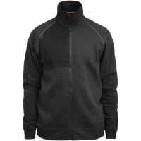Sweatshirt 5141 Hel-Zip Svart Jobman