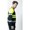 Sweatshirt 5224 Varsel Svart Gul Jobman – miniatyr 8