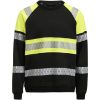 Sweatshirt 5224 Varsel Svart Gul Jobman – miniatyr 1