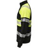 Sweatshirt 5225 Hel-Zip Varsel Svart Gul Jobman – miniatyr 2