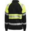 Sweatshirt 5225 Hel-Zip Varsel Svart Gul Jobman – miniatyr 3