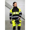 Sweatshirt 5225 Hel-Zip Varsel Svart Gul Jobman – miniatyr 9