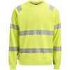 Sweatshirt 5324 Varselgul Varsel gul Jobman – miniatyr 1