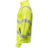 Sweatshirt 5325 Hel-Zip Varselgul Varsel gul Jobman – miniatyr 2