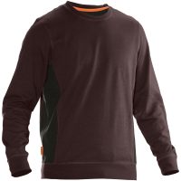 Sweatshirt 5402 Practical Brun/Svart Jobman